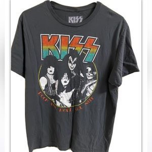 Vintage Kiss T-Shirt “Rock and Roll All Nite” Large